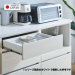 最上段は浅い引出し