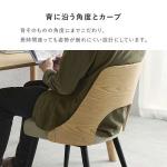 体をフィットさせる角度とカーブ