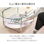 ちょい置きできる便利な棚板付き