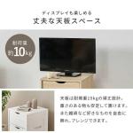 天板は耐荷重10kgの頑丈設計