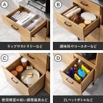 用途に合わせて区分けして整理できる