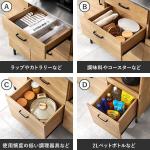 用途に合わせて区分けして整理できる