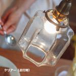 光の照射角度が複数に広がって幻想的