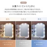 LEDライト機能付き