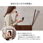 自分自身の使いやすい角度に調節できます