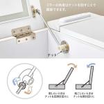角度の調節は簡単