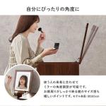 自分自身の使いやすい角度に調節できます