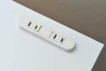 天板には2口コンセント