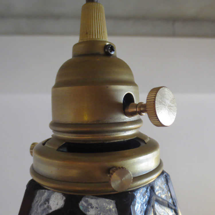 LT-2845 ステンドグラス・1灯ペンダントランプ（LED対応）