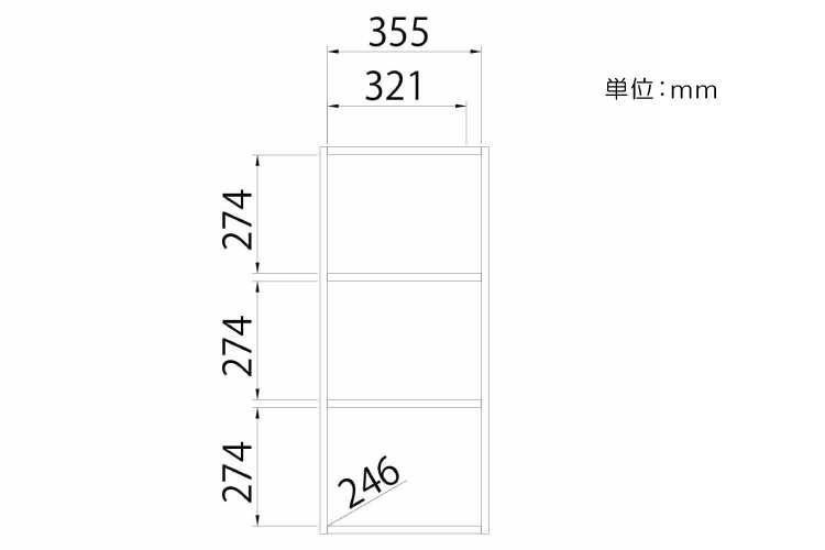 RA-2390 幅39cm猫キャットデザインキャビネット扉付きのサイズ詳細画像