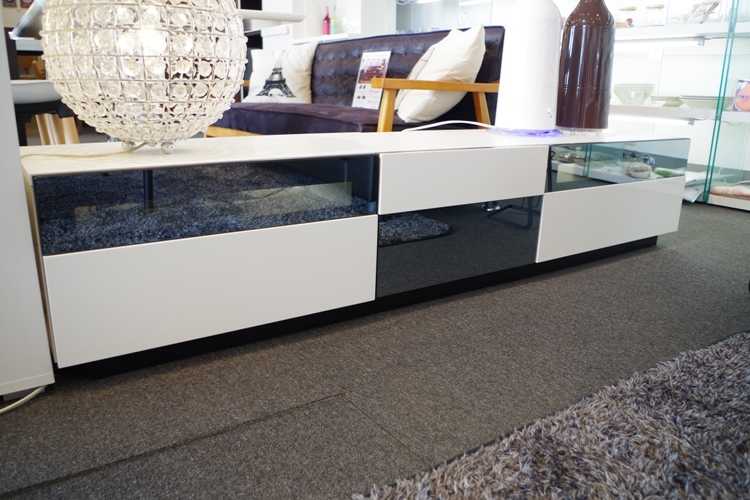 TB-2077 高級テレビボード白ホワイト光沢｜幅180cm・完成品