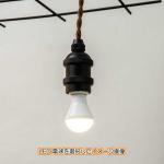 LED電球を装着したイメージ